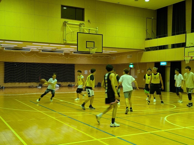 社会人サークル活動中の写真