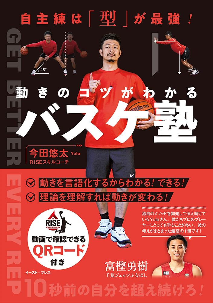自主練は「型」が最強！　動きのコツがわかるバスケ塾 表紙