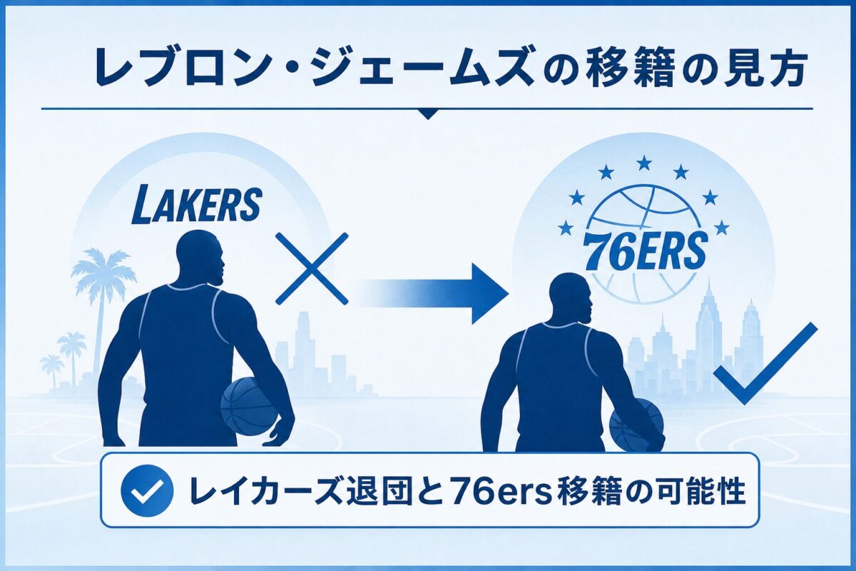レブロン・ジェームズの移籍の見方